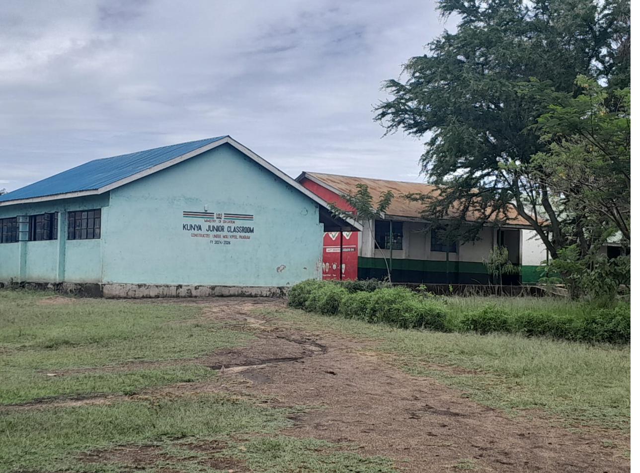 Kunya Junior Classroom, recently constructed under the Ministry of Education